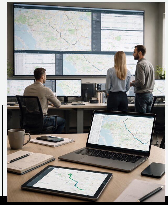 Трекинг грузов и Fleet Management, мониторинг автопарка в Беслане