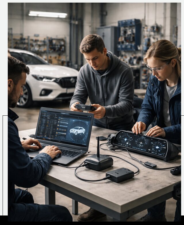 Разработка Connected Car и ПО для автопрома в Беслане