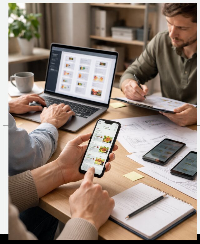 Разработка мобильного приложения торговой сети в Беслане